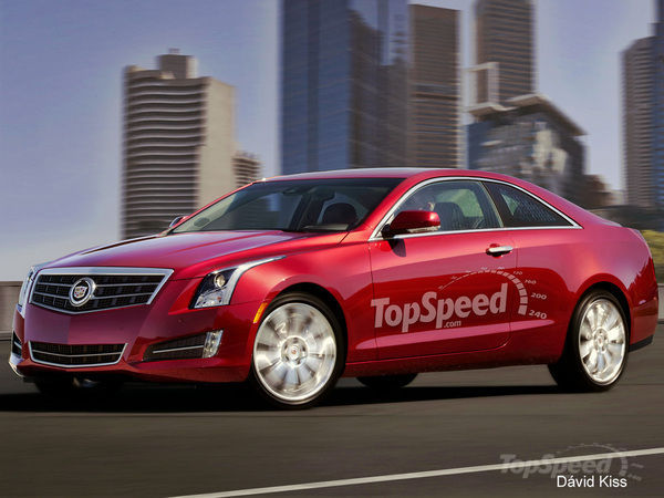 Купе Cadillac ATS модельного ряда 2014 года 