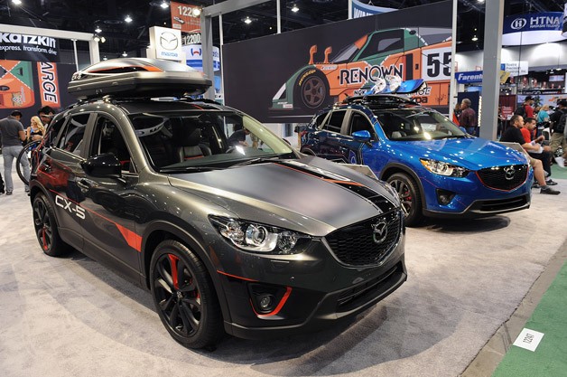 Mazda привезла на SEMA тройку CX-5