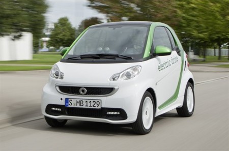 Smart представит электрический ForTwo