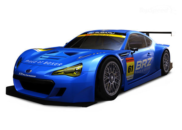 Subaru представляет гоночный автомобиль BRZ GT300