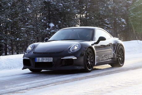 Porsche 911 GT3 впервые замечен во время тестов