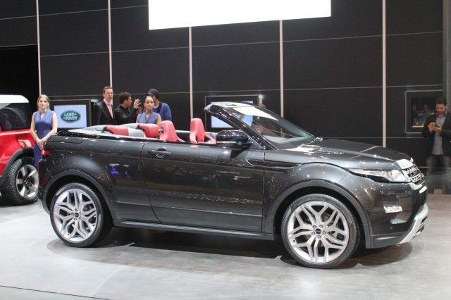 Женева 2012: концепт кабриолета Range Rover Evoque 