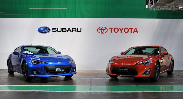 В Японии началось производство Subaru BRZ и Toyota GT-86 