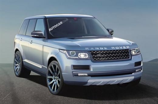 Детали о новом 2014 Range Rover