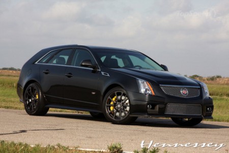 Cadilac CTS-V Black Diamond Edition V700 Sport Wagon от компании Hennessey