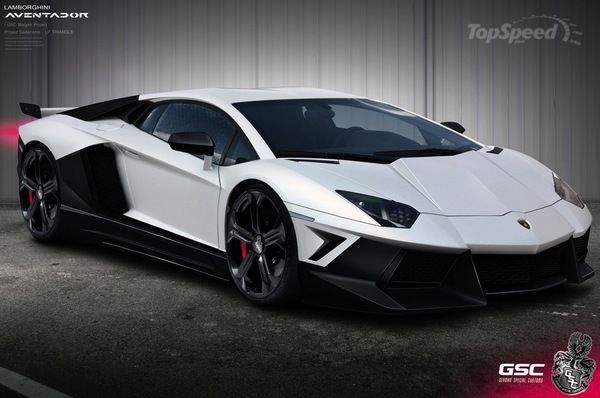 Lamborghini Aventador Triangle от German Special Customs 