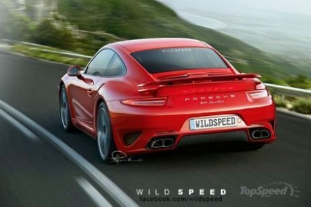 Наброски 2013 Porsche 911 Turbo