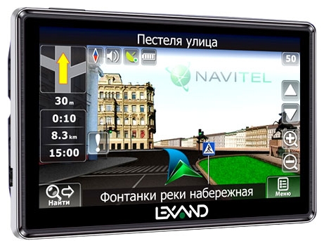 Lexand STR-5350+: 5-дюймовый GPS-навигатор с «пробками» 