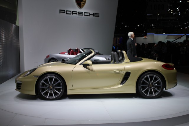 Женева 2012: “живые” фотографии 2013 Porsche Boxster 