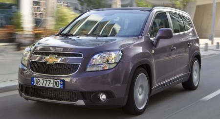 Chevrolet Orlando 2012 будет продаваться в Канаде