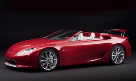 Lexus планирует выпустить LF-A Roadster и откладывает кроссовер