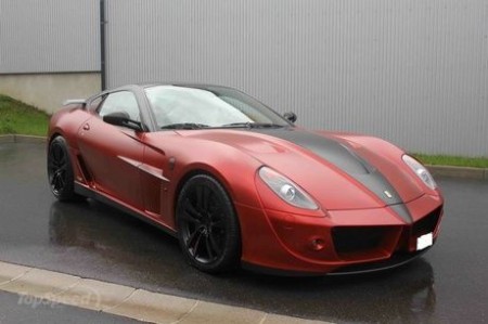 Ferrari 599 GTB Fiorano Matte Red Stallone от Mansory