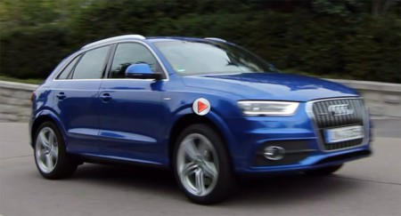 Прототип Audi Q3 RS появился на видео