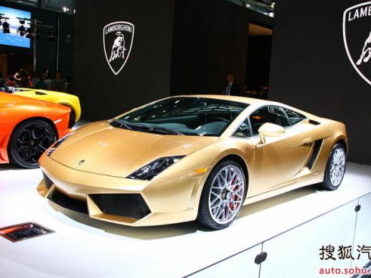 Lamborghini Gallardo LP560-4 Gold Edition представлен в Китае 