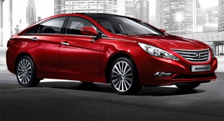 Корейская Hyundai Sonata 2012 получила легкие обновления