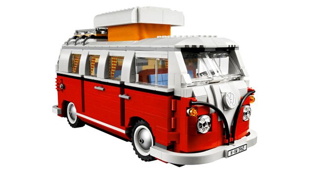 LEGO VW Camper возвращает во времена хиппи