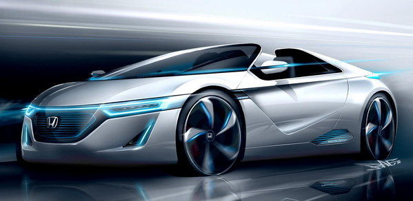 Honda представляет новый концепт: 2011 Honda Small Sports EV