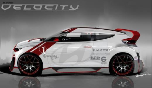 Hyundai Veloster Turbo с 400 л.с. покажут на SEMA 