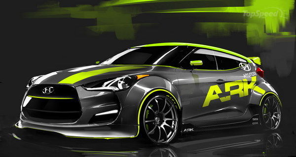 2012 Hyundai Veloster от ARK Performance