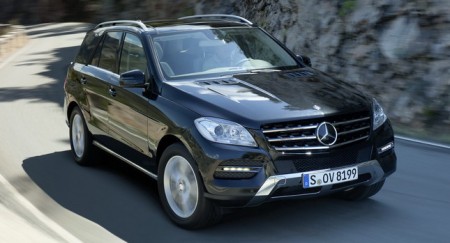 Mercedes опубликовал фотографии 2012 M-Class