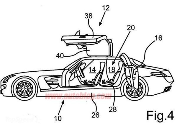 Mercedes планирует четырёхдверный SLS 