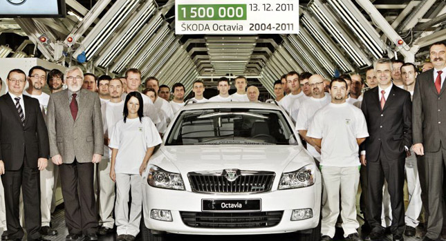 За семь лет Skoda выпустила 1,5 млн. Octavia II