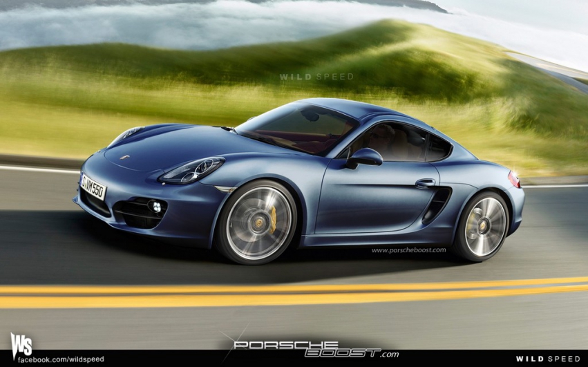 Porsche Cayman S покажут на автошоу в Лос-Анджелесе 