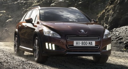 Новый электродизель Peugeot 508 RXH с полным приводом