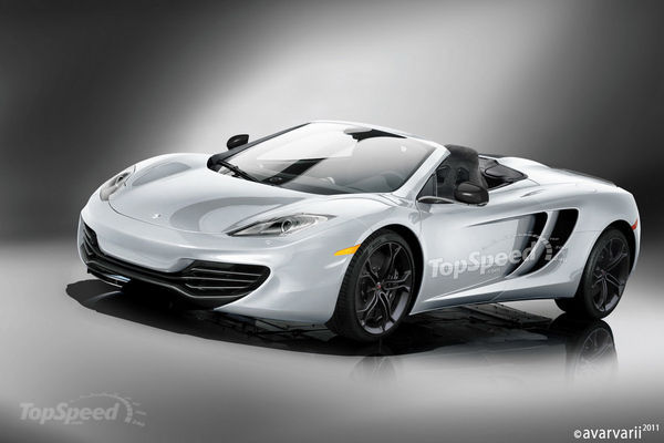 McLaren MP4-12C Spyder появится уже в этом году 