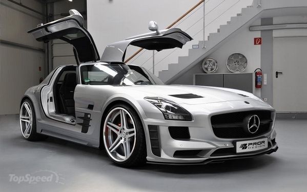 2012 Mercedes SLS AMG от Prior Design