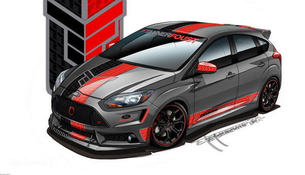 Ford Focus ST от Tanner Foust Racing 