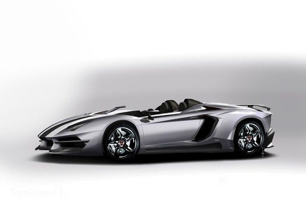 Lamborghini Aventador J от Prindville Design 