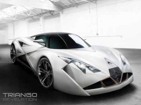 Геометрическое безумие концепта Triango Revelation Supercar