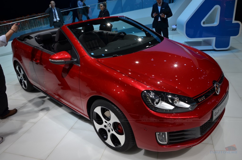 Женева 2012: кабриолет Volkswagen Golf GTI для Европы 