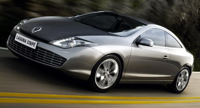 Обнновленное купе Renault Laguna 2012