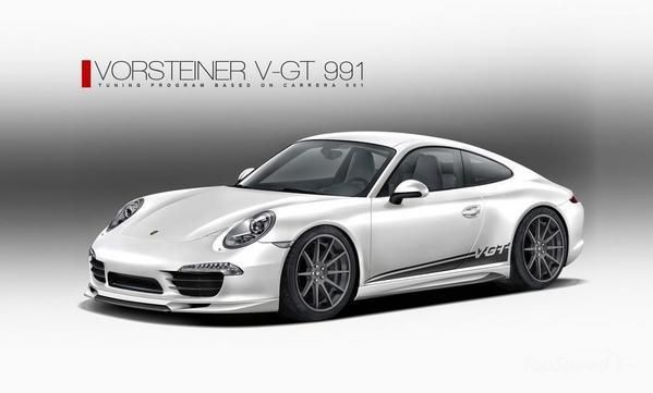 2012 Porsche 911 V-GT от Vorsteiner 