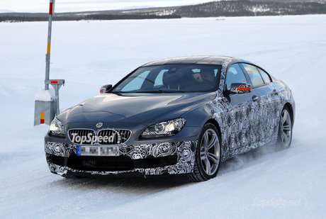 В объективы попался BMW M6 Gran Coupe 