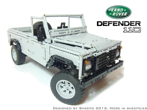 Land Rover Defender 110 – теперь из конструктора LEGO 