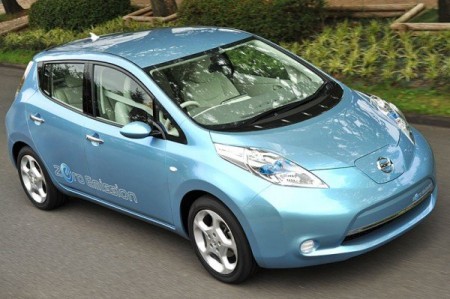 Nissan LEAF превратили в мобильную электростанцию