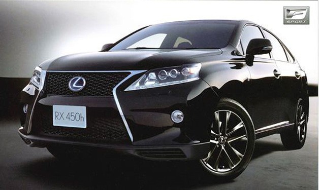 В сеть проникли изображения нового Lexus RX 