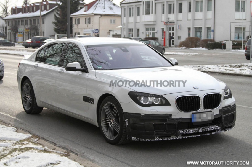 Шпионские фотографии 2013 BMW Alpina B7