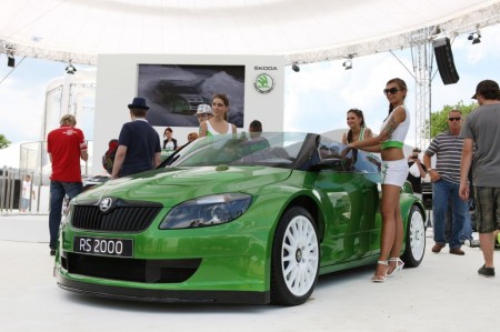 Концепт Skoda Fabia RS 2000 Convertible