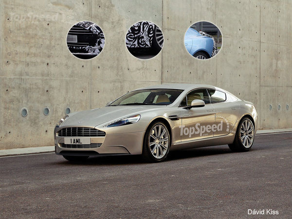 В сети появился рендер Aston Martin Rapide S 