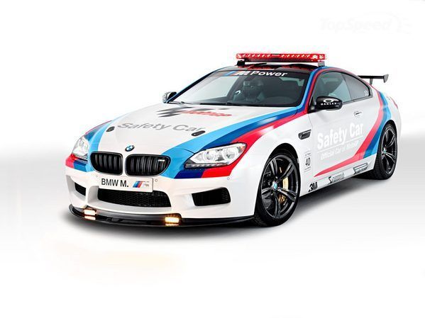 Купе BMW M6 стало официальным автомобилем безопасности Moto GP 