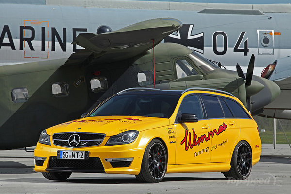 В Wimmer улучшают универсал Mercedes-Benz C63 AMG 