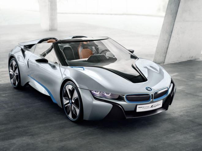 Концепт BMW i8 Spyder представлен официально 