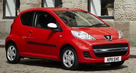 Peugeot 107 Sportium Special Edition для Британии