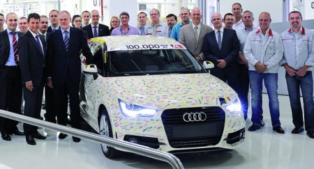 С конвейера сошел 100-тысячный Audi A1