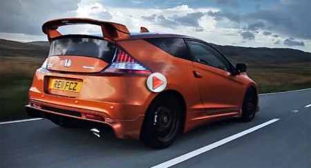 Суперзаряженный прототип Honda CR-Z Hybrid от Mugen