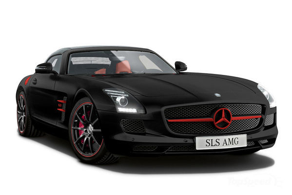 Mercedes выпустит SLS AMG в матовом окрасе 